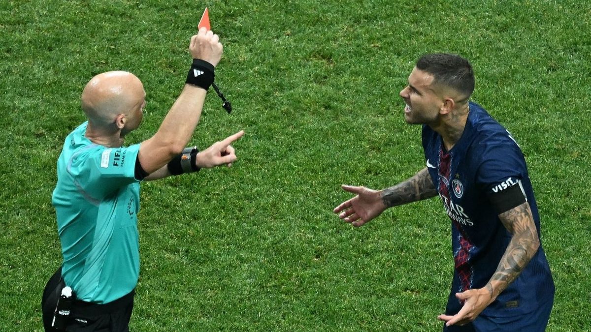 Lucas Hernández, jugador del PSG y de la Selección de Francia.