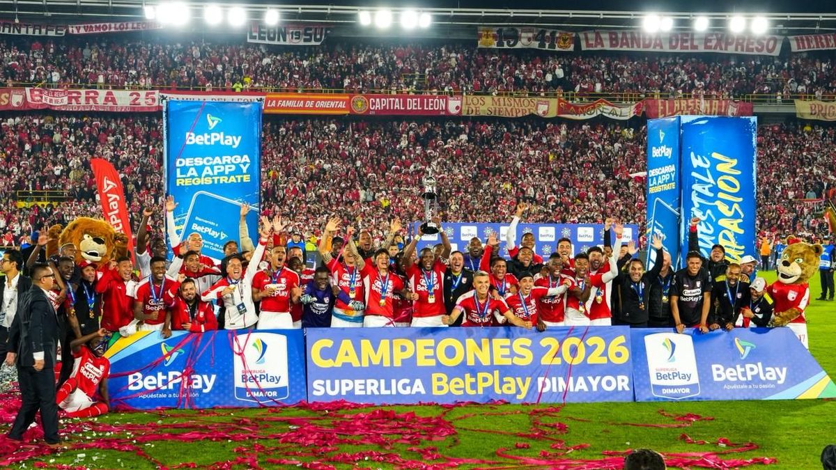 Santa Fe campeón de la Supelriga BetPlay