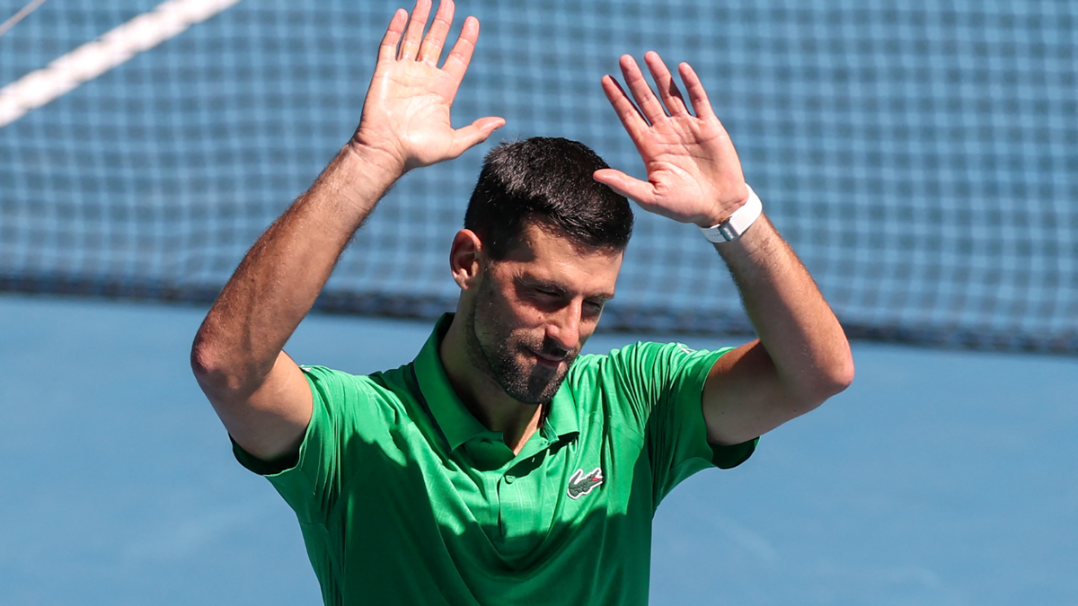 Djokovic avanzó a la tercera ronda del Australian Open y se posiciona cada vez más como candidato al título