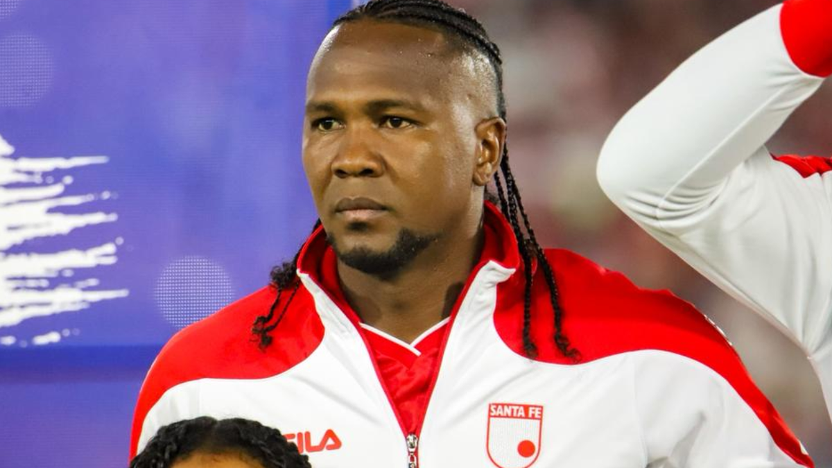 Rodallega no se guardó nada tras levantar su segundo título con Santa Fe