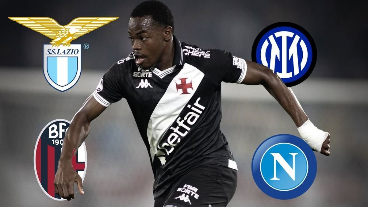 Carlos Gómez, jugador del Vasco Da Gama.