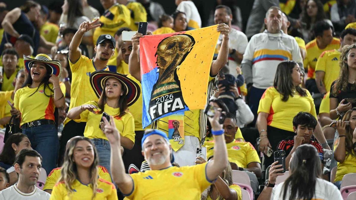 Hinchas de la Selección Colombia