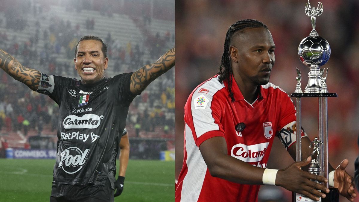 La figura de Santa Fe no ocultó su admiración por el delantero de Once Caldas.