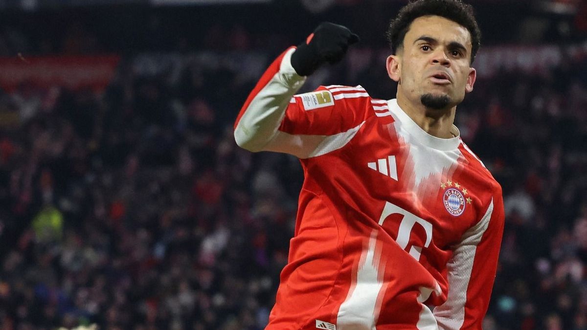 Luis Díaz con el Bayern Múnich