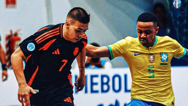 [Video] Colombia empató ante Brasil en su debut en Copa América de Futsal
