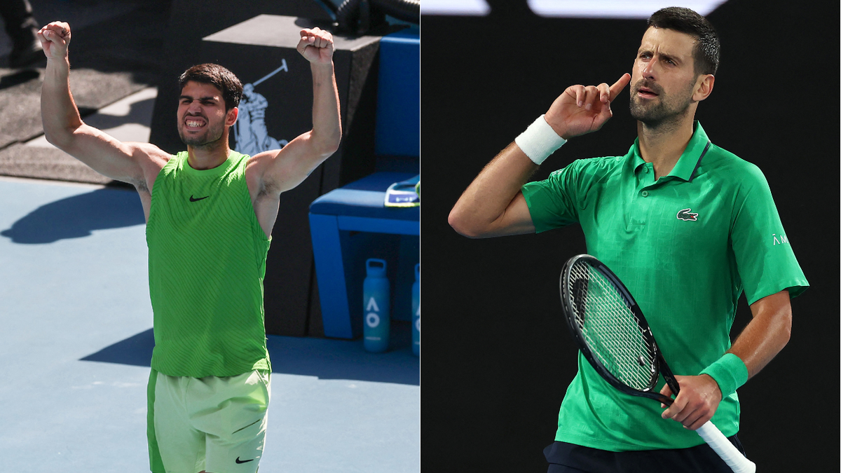 Así fueron las victorias de Alcaraz y Djokovic en el Abierto de Australia