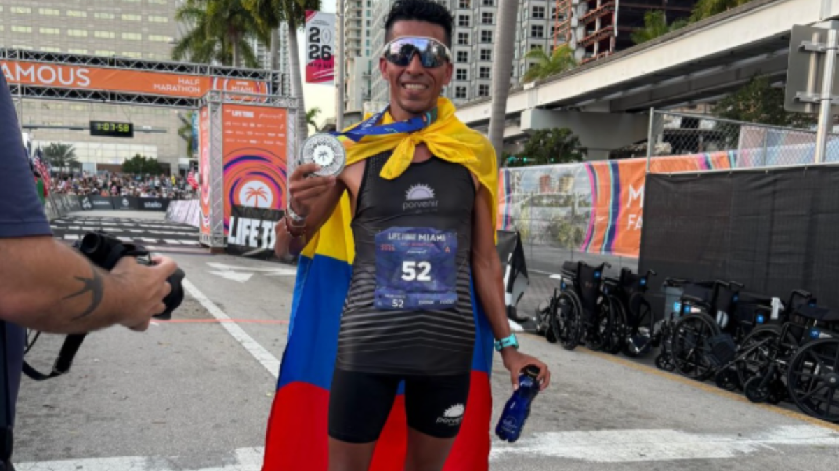 Primer triunfo en el mundo del atletismo para Colombia gracias a Mauricio González