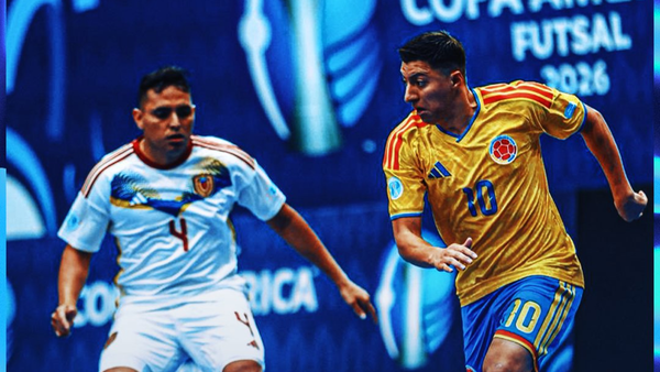 Colombia perdió ante Venezuela en la Copa América Futsal