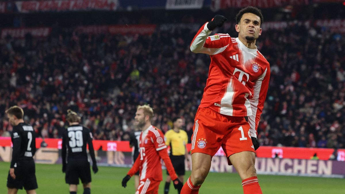 Luis Díaz, jugador del Bayern Múnich