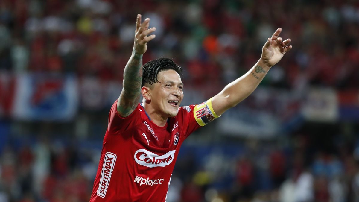 Germán Ezequiel Cano, delantero argentino que es ídolo en Medellín