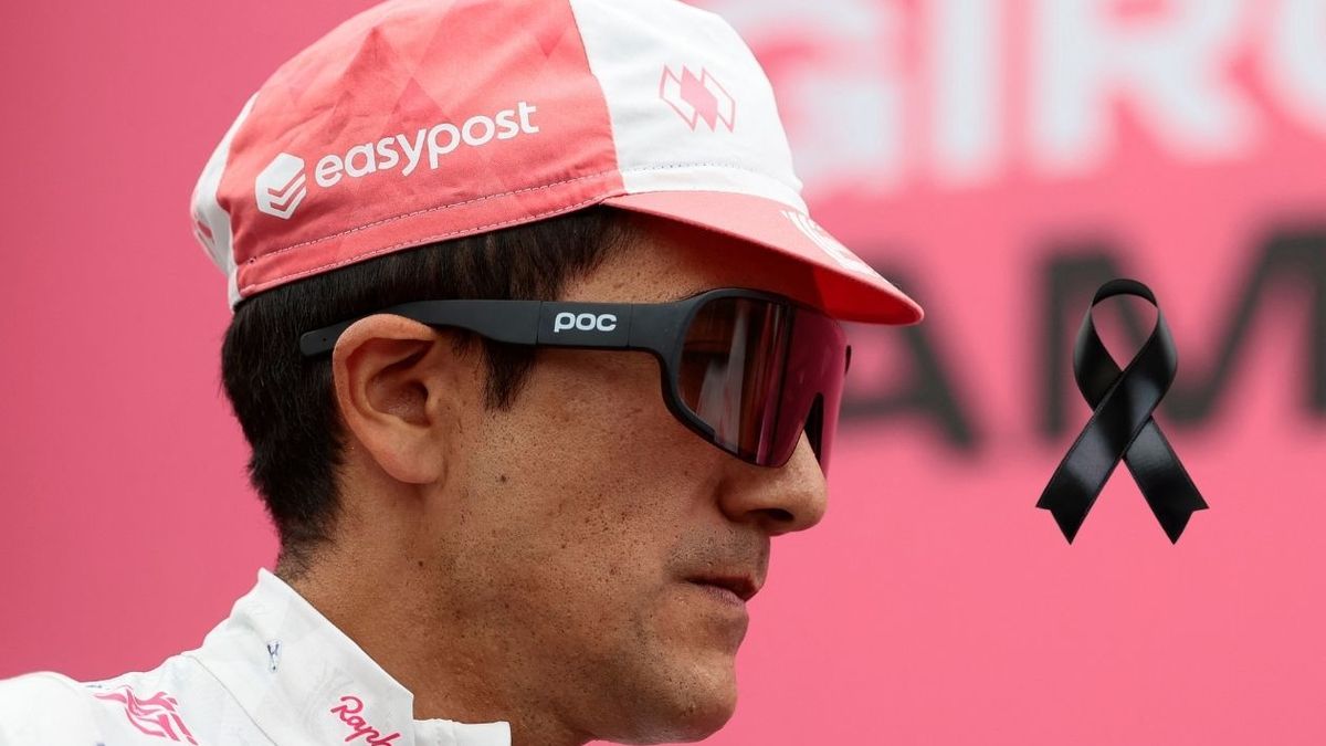 Richard Carapaz, pedalista ecuatoriano.