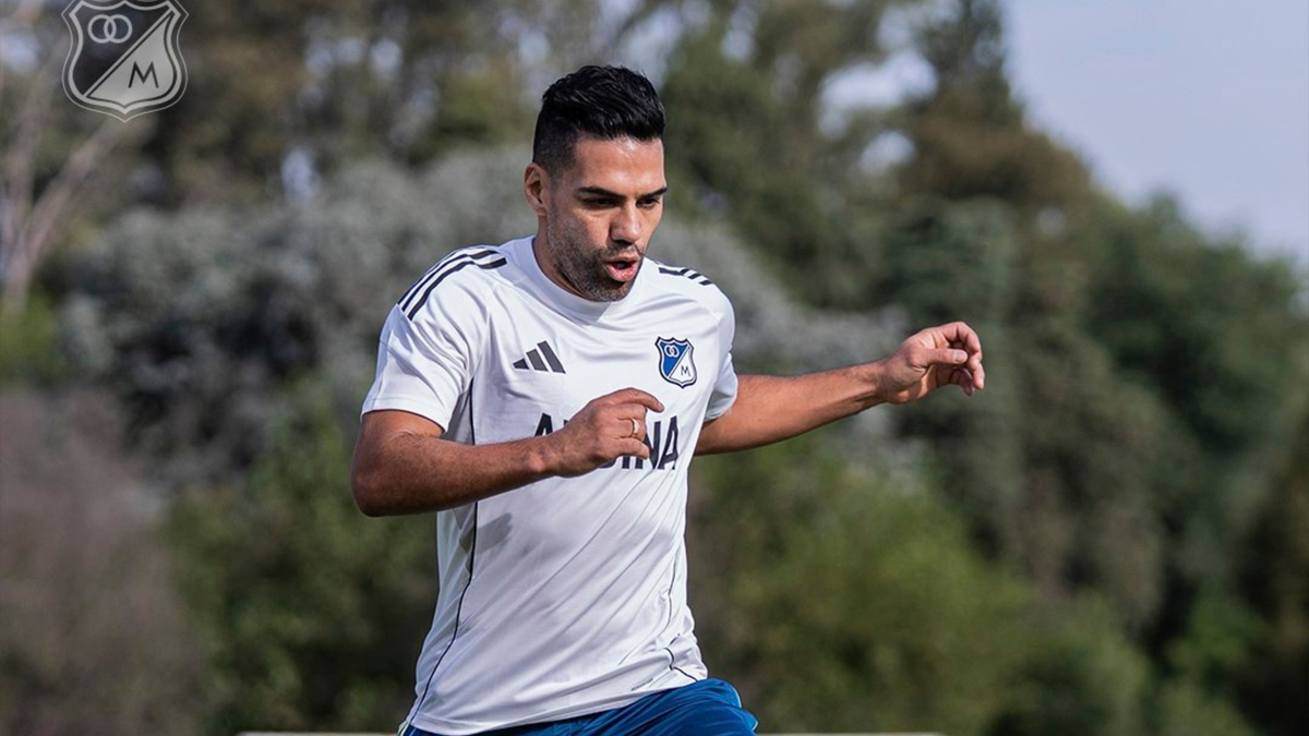 Radamel Falcao García, jugador de Millonarios