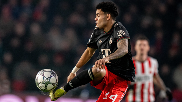 Luis Díaz está en octavos de final de la Champions: Bayern venció al PSV