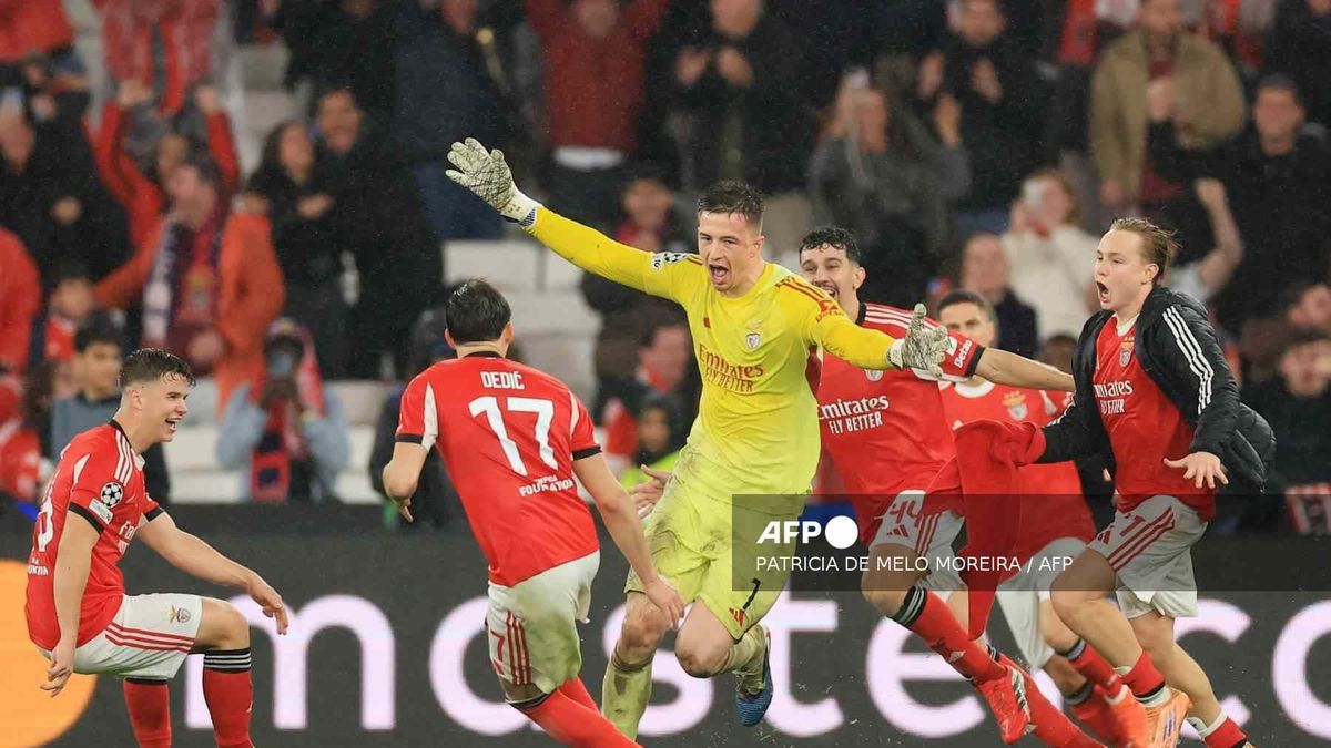Benfica clasificó en Champions League
