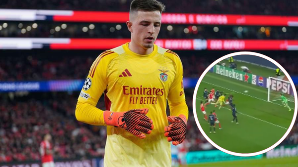 Arquero de Benfica humilló a Real Madrid: golazo y clasificación