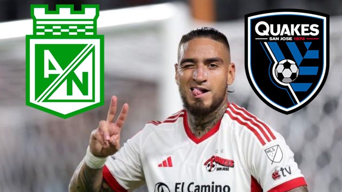 Cristian Arango llegaría a Atlético Nacional: decisión de San José Earthquakes