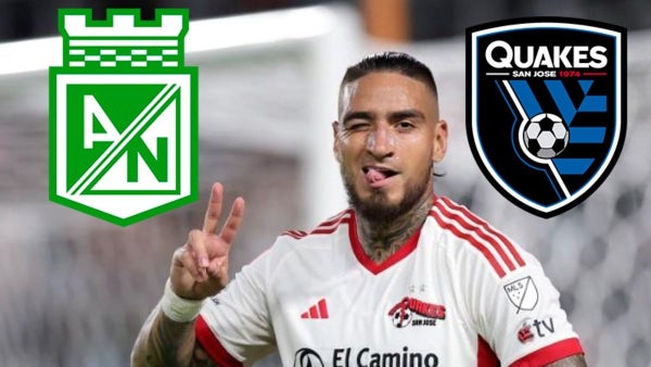 ‘Chicho’ Arango firmará con Nacional y San José Earthquakes tomó decisión inmediata