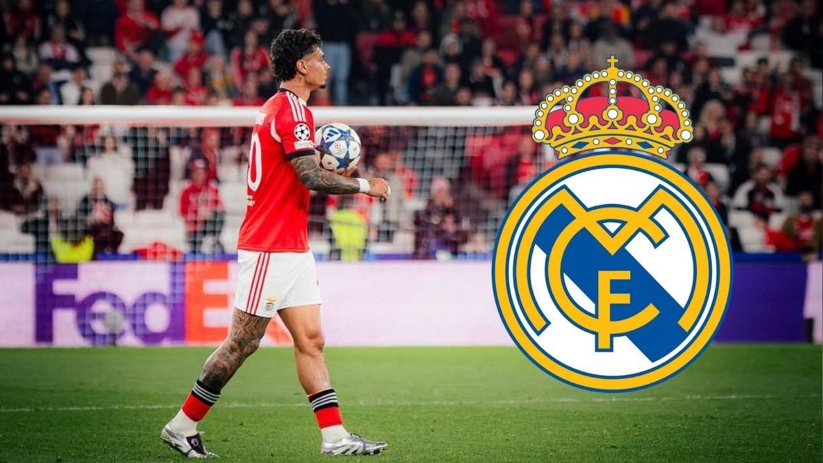 Richard Ríos, jugador del Benfica.