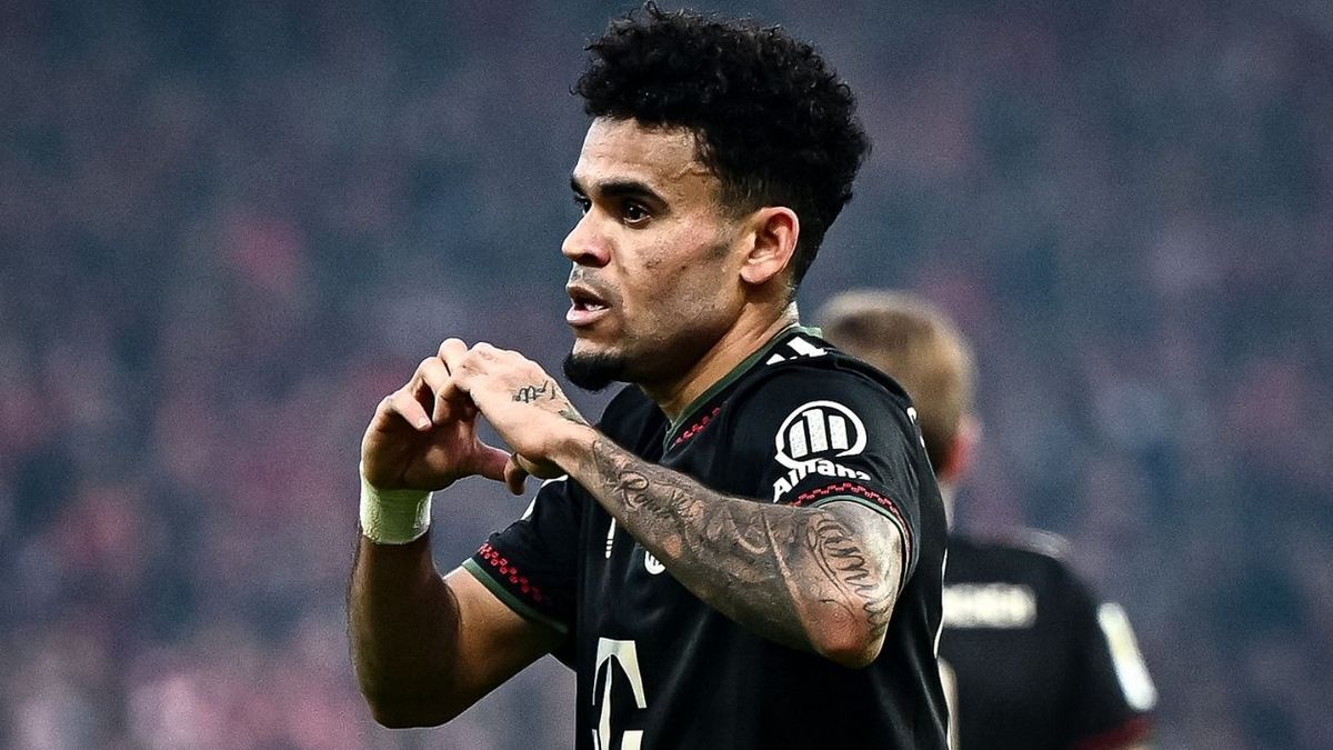 Luis Díaz, jugador del Bayern.
