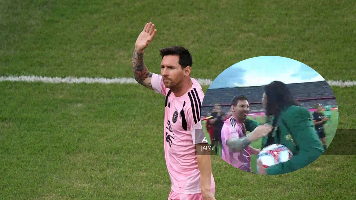 Messi y René Higuita