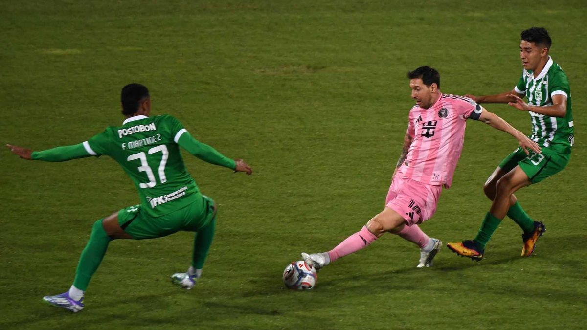 Messi enfrentó a Nacional con Inter Miami