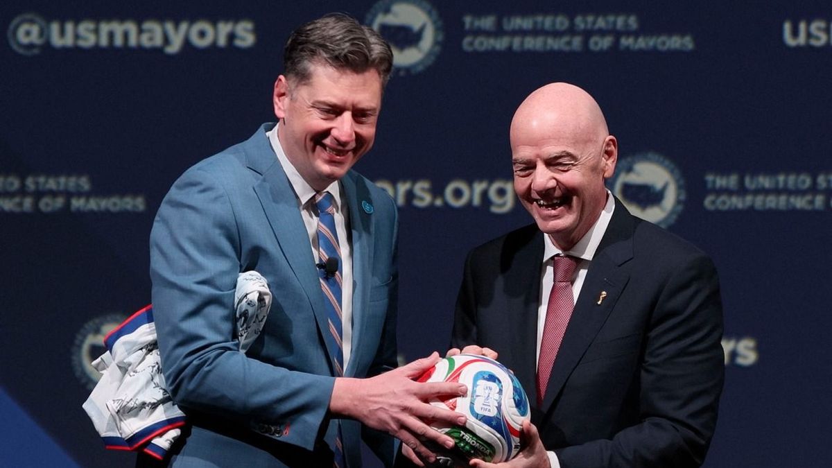 Gianni Infantino, presidente de la FIFA