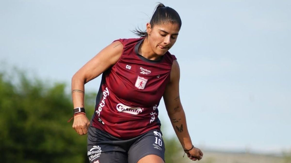 Catalina Usme, jugadora del América.