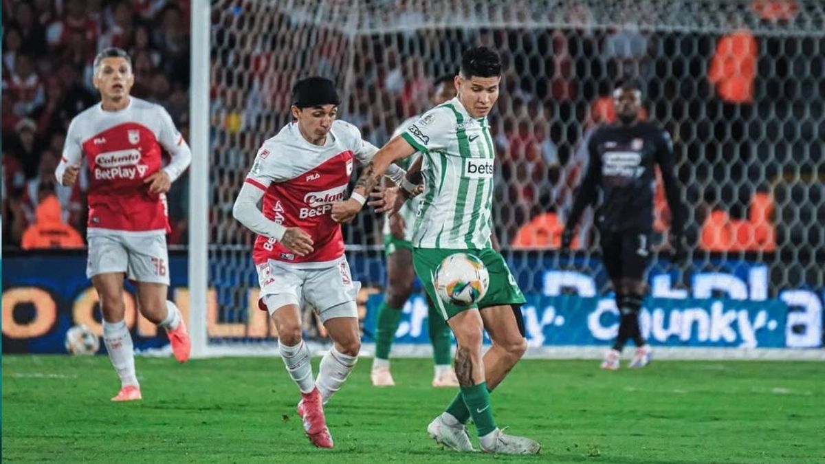 Jorman Campuzano, jugador de Atlético Nacional.