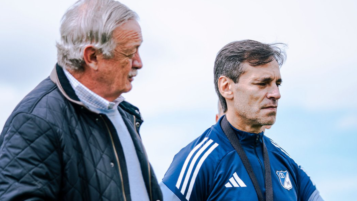 Fabián Bustos director técnico de Millonarios