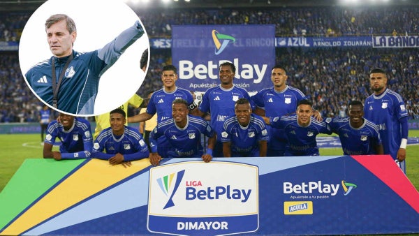 Fabián Bustos explicó el sistema de juego que utilizará en Millonarios: ¿línea de 3 o de 4?