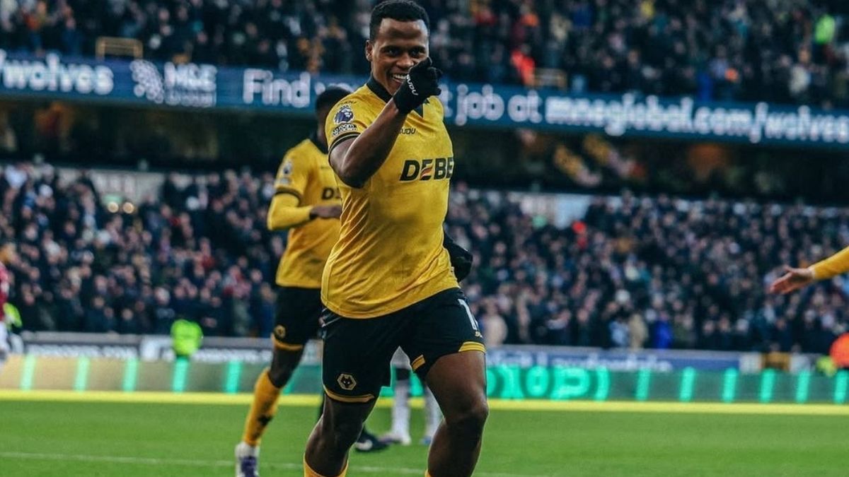 Jhon Arias, jugador del Wolverhampton.