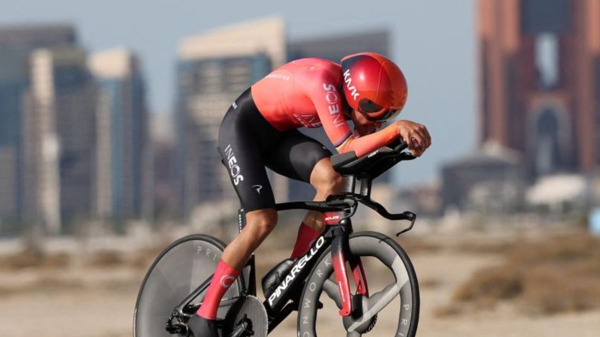 Brandon Rivera ganó la contrarreloj de los Nacionales de Ciclismo