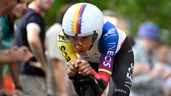 ¿Cómo le fue a Egan en la crono de los Nacionales de Ciclismo?