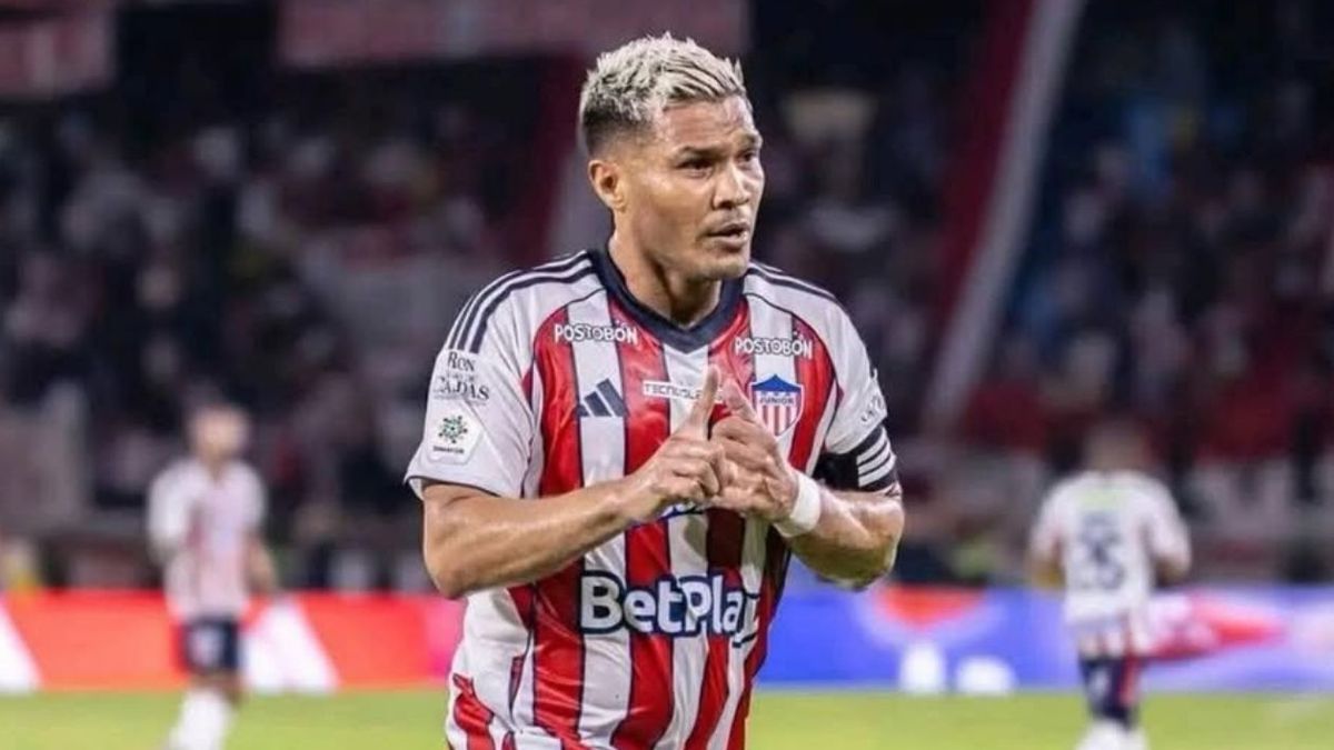 Teófilo Gutiérrez, jugador del Junior