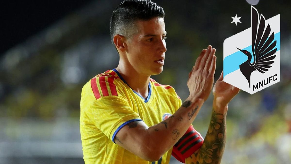 James Rodríguez jugaría en Minnesota United