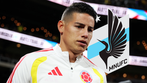 ¿Cuándo debutará James Rodríguez en Minnesota?