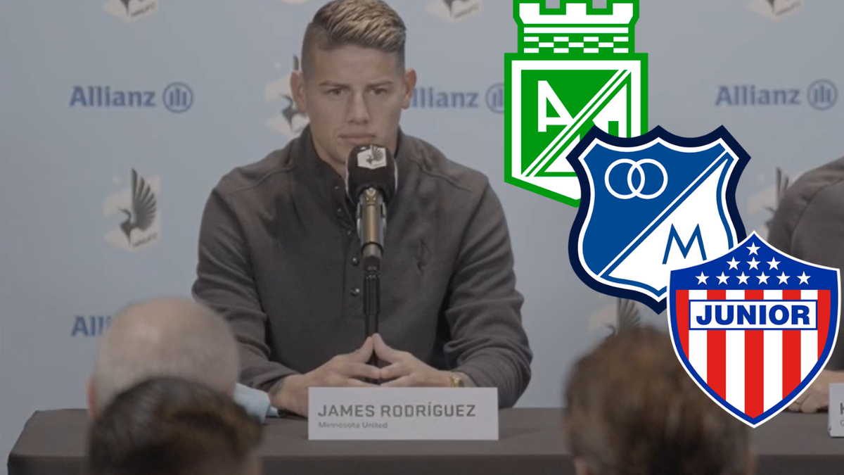 James Rodríguez volvió a hablar sobre su regreso al fútbol colombiano