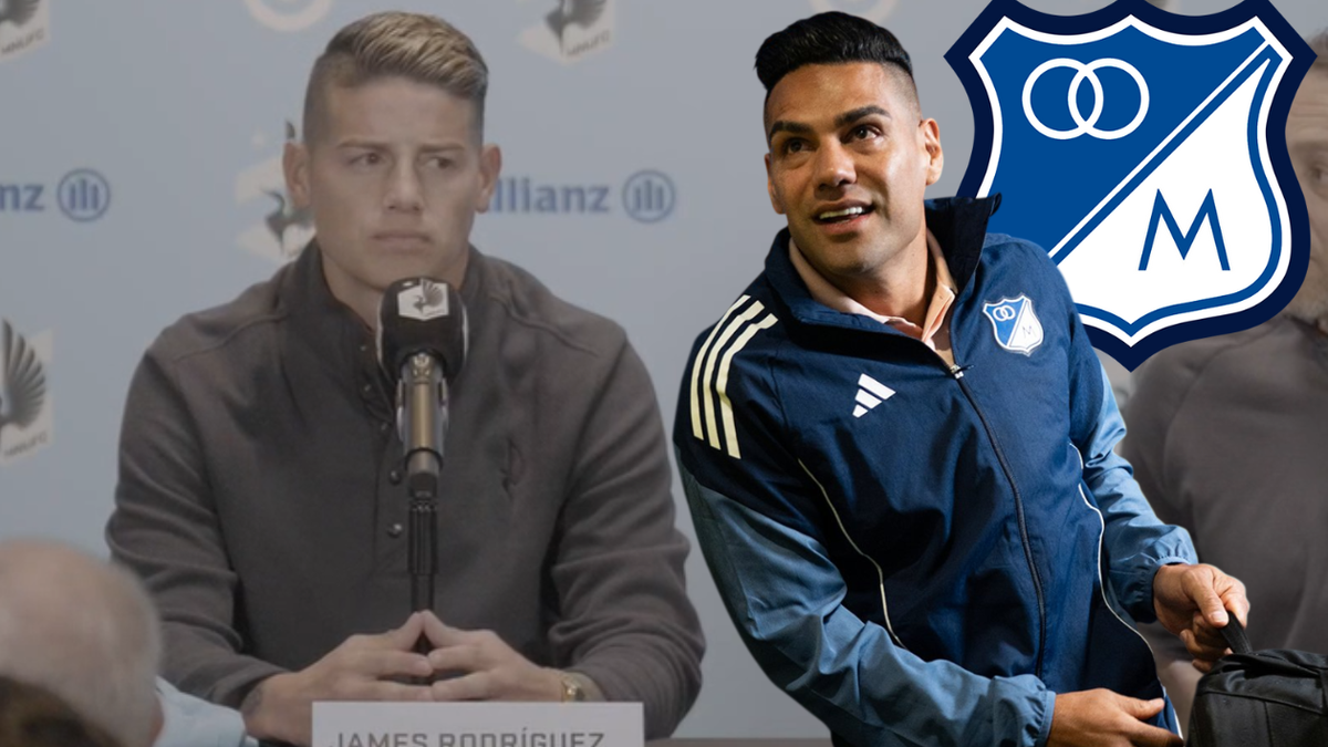 James habló sobre su supuesta llegada Millonarios a través de Falcao