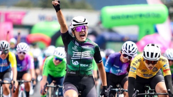 Luciana Osorio se coronó campeona Sub-23 de ruta en los Nacionales de Ciclismo