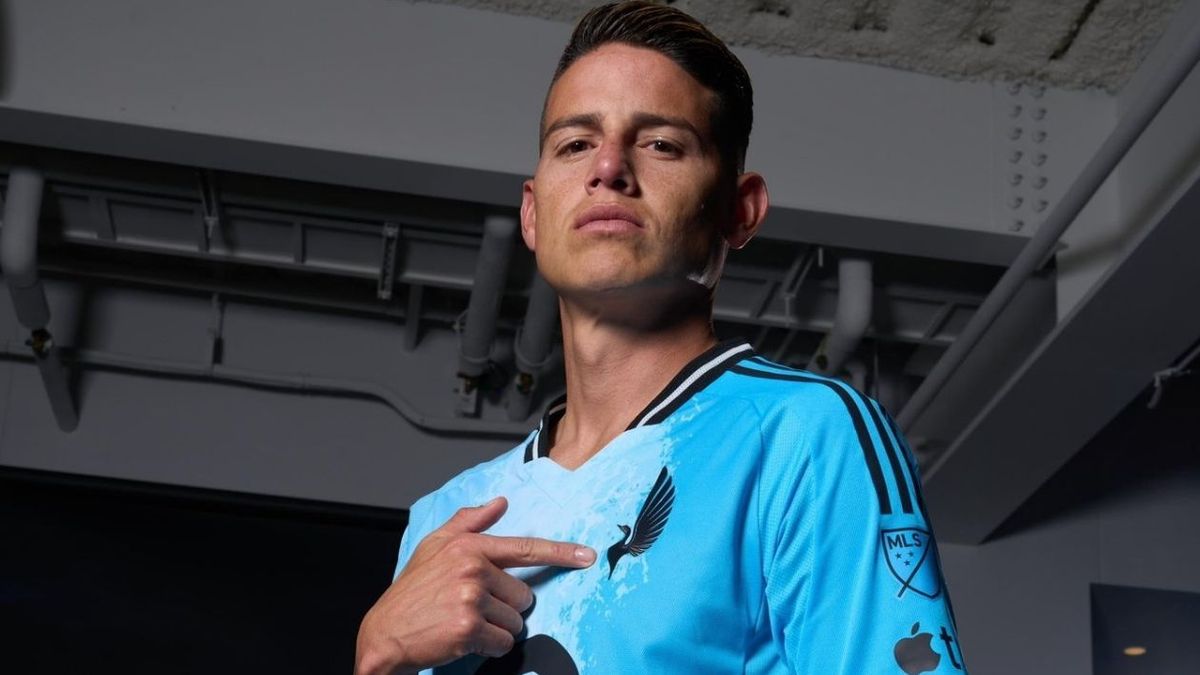 James Rodríguez, nuevo jugador del Minnesota.
