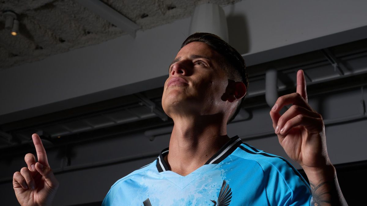 James Rodríguez, jugador del Minnesota United