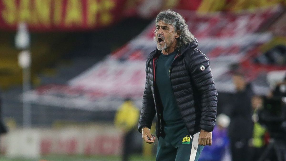 Leonel Álvarez no fue a rueda de prensa tras Pasto vs Bucaramanga