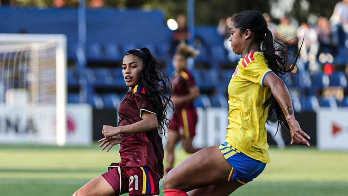 Colombia le ganó a Venezuela por el Sudamericano Femenino sub 20