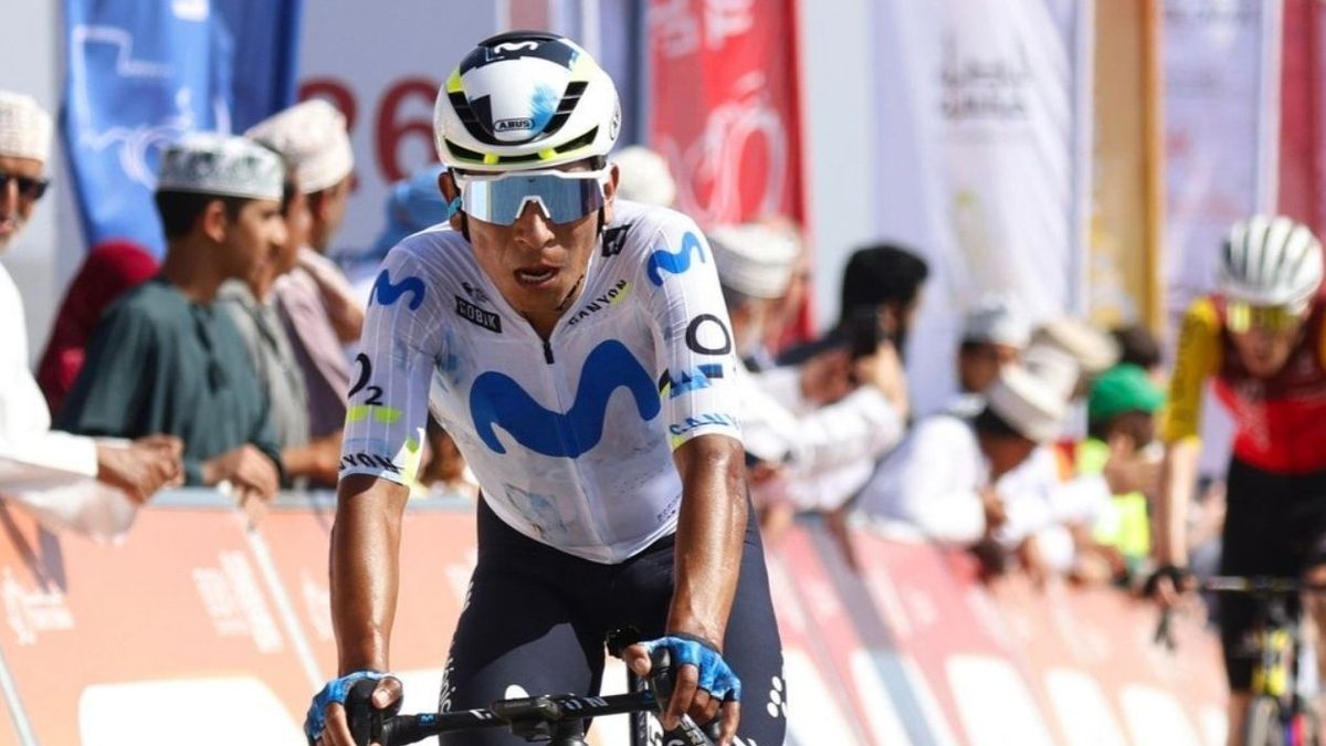 Nairo Quintana, pedalista colombiano.