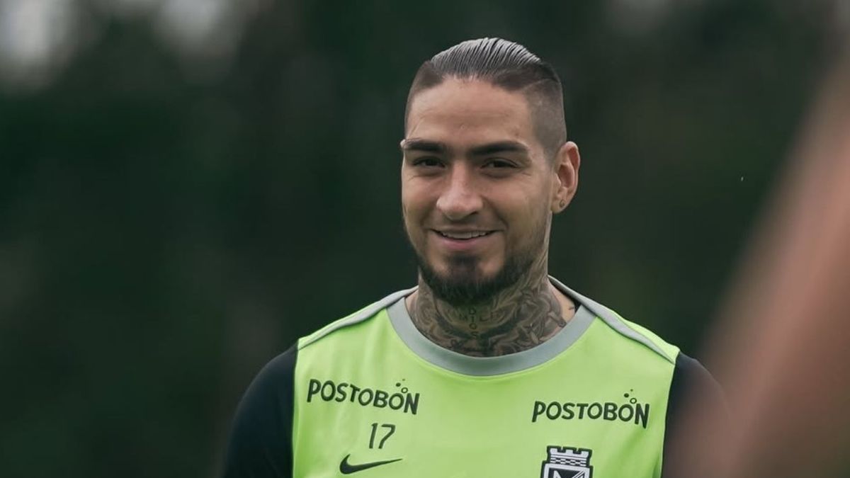 Cristian Arango, jugador de Atlético Nacional.