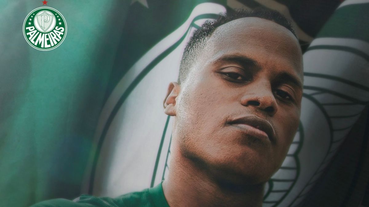 Jhon Arias, jugador de Palmeiras