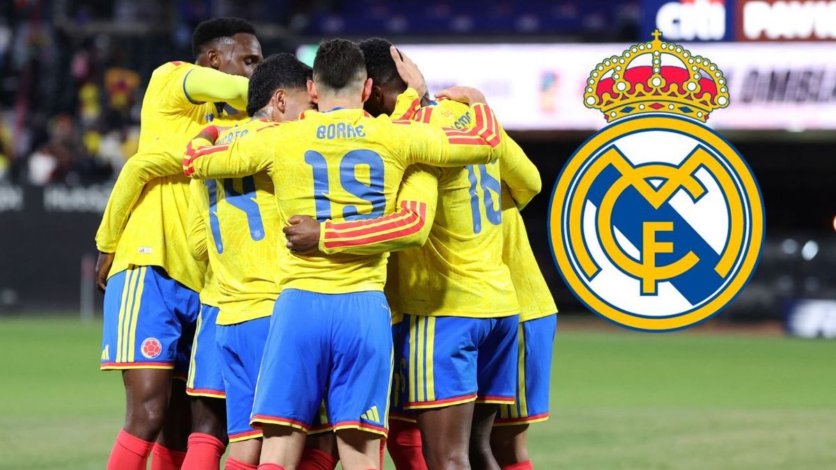 Colombia convocó joya del Real Madrid que descartó a España y jugará con la tricolor