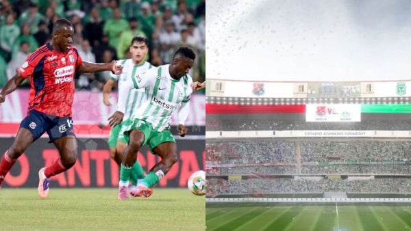 Nacional y Medellín empezarían a jugar en horarios inhabituales, ¿por qué?