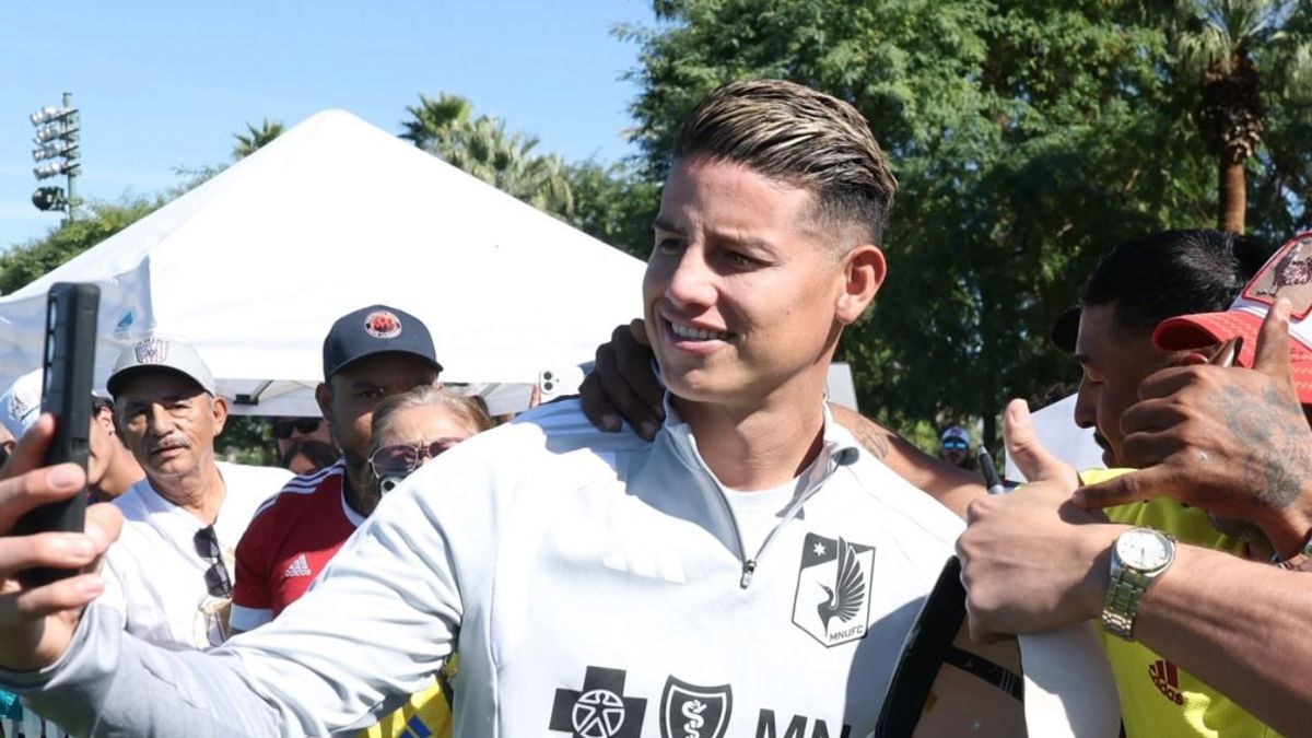 James Rodríguez en el Minnesota United