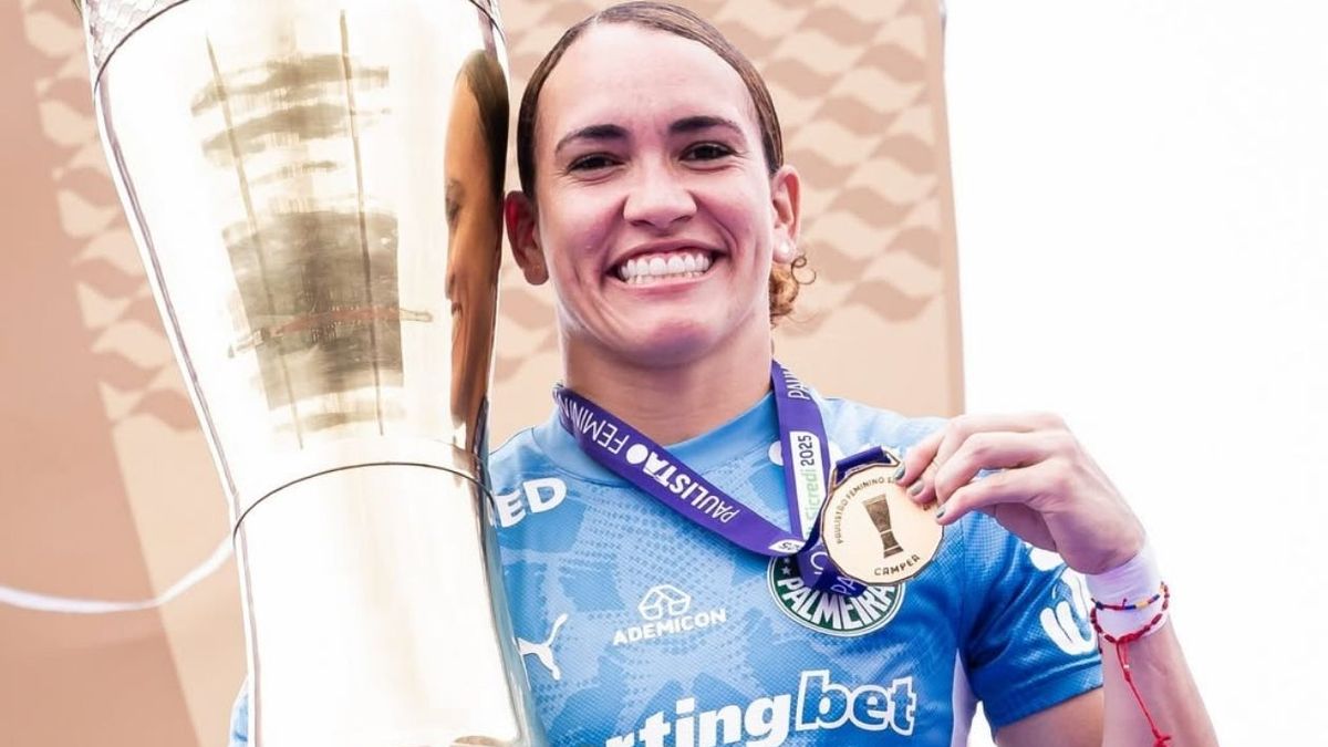 Katherine Tapia, arquera del Palmeiras.